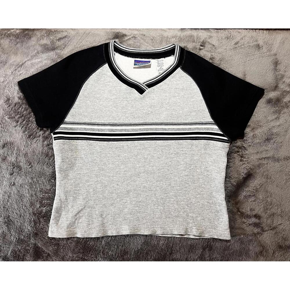 North Crest 90s Inspired Stripped Tee